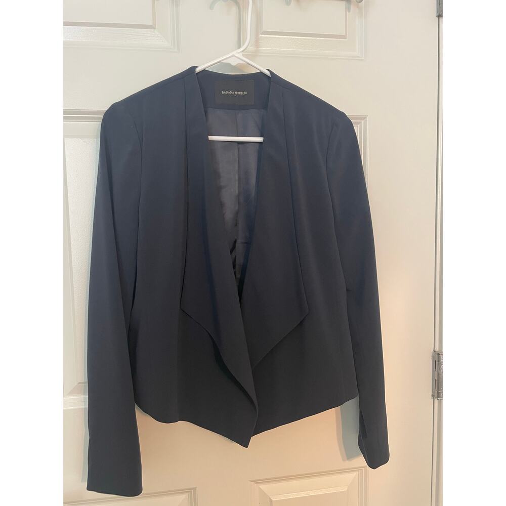 Banana Republic Navy Blue Blazer Size 6